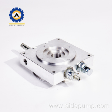 Hydraulic station power unit valve block